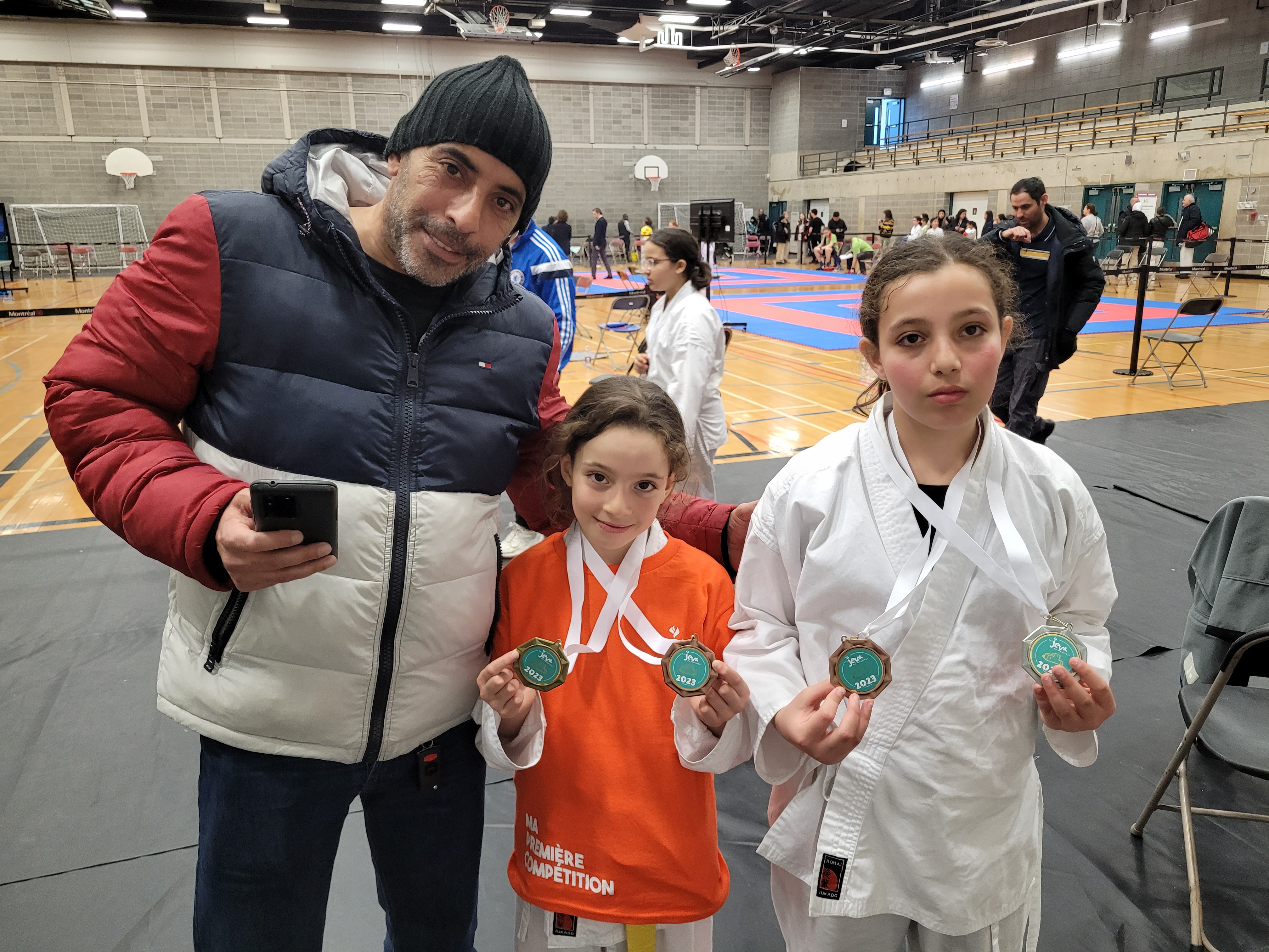 Amira et Maya double médailles